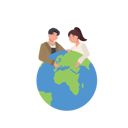پیش‌نمایش فایل people-hugs-earth-globe-with-care-and-love-9300055 از پک سبز شو