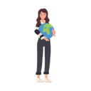 پیش‌نمایش فایل woman-hugging-planet-earth-9300061 از پک سبز شو
