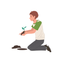 پیش‌نمایش فایل young-man-holding-small-green-plant-in-their-hands-with-dirt-for-plant-it-9300051 از پک سبز شو