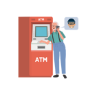 پیش‌نمایش فایل a-scammer-is-tricks-an-elderly-man-into-transferring-money-at-atm-machine-9673498 از پک مرد سالمند درباره مسائل مالی