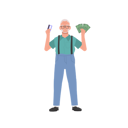 پیش‌نمایش فایل elderly-man-with-credit-card-9673471 از پک مرد سالمند درباره مسائل مالی