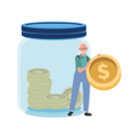 پیش‌نمایش فایل financial-stress-and-lack-of-money-9673477 از پک مرد سالمند درباره مسائل مالی