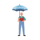 پیش‌نمایش فایل insurance-coverage-9673464 از پک مرد سالمند درباره مسائل مالی
