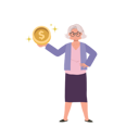 پیش‌نمایش فایل elderly-woman-holding-coin-9672334 از پک زن سالمند درباره مسائل مالی