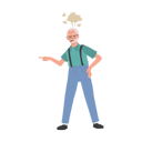 پیش‌نمایش فایل angry-elderly-man-voicing-complaints-9673448 از پک مرد سالمند