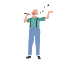 پیش‌نمایش فایل happy-elderly-man-singing-9673411 از پک مرد سالمند
