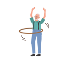 پیش‌نمایش فایل happy-elderly-man-with-hula-hoop-9673438 از پک مرد سالمند