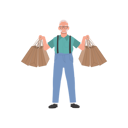 پیش‌نمایش فایل happy-grandpa-holding-shopping-bags-9673443 از پک مرد سالمند