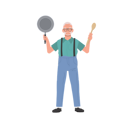 پیش‌نمایش فایل man-with-cooking-skill-9673436 از پک مرد سالمند