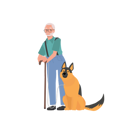 پیش‌نمایش فایل senior-man-and-his-loyal-german-shepherd-enjoying-9673439 از پک مرد سالمند