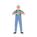 پیش‌نمایش فایل senior-man-doing-hand-sign-heart-gesture-9673452 از پک مرد سالمند