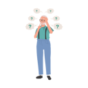 پیش‌نمایش فایل senior-man-with-aging-and-memory-loss-9673431 از پک مرد سالمند