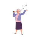 پیش‌نمایش فایل active-senior-citizen-enjoying-expressive-karaoke-9672193 از پک زن سالمند
