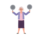 پیش‌نمایش فایل confident-senior-woman-with-cooking-skill-9672198 از پک زن سالمند
