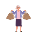 پیش‌نمایش فایل elderly-woman-enjoying-shopping-with-shopping-bags-9672207 از پک زن سالمند