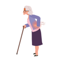 پیش‌نمایش فایل elderly-woman-suffering-from-back-ache-9672174 از پک زن سالمند