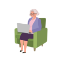 پیش‌نمایش فایل granny-using-laptop-on-couch-for-online-browsing-9672201 از پک زن سالمند