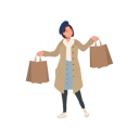 پیش‌نمایش فایل woman-holding-shopping-bags-9808259 از پک جشنواره حراج پاییزی