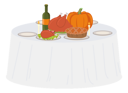 پیش‌نمایش فایل autumn-harvest-thanksgiving-table-9884948 از پک روز شکرگزاری