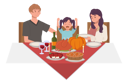 پیش‌نمایش فایل family-thanksgiving-celebration-9884939 از پک روز شکرگزاری