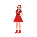 پیش‌نمایش فایل girl-giving-standing-pose-9933453 از پک دختر بابانوئل