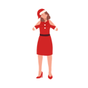 پیش‌نمایش فایل young-woman-in-santa-claus-costume-and-making-heart-shape-9933480 از پک دختر بابانوئل
