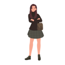 پیش‌نمایش فایل adorable-woman-standing-9959455 از پک زن شیک و مد روز