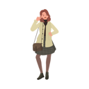 پیش‌نمایش فایل adorable-woman-showing-rock-sign-9959401 از پک زن شیک پوش بانمک