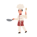 پیش‌نمایش فایل child-chef-prepares-a-delicious-meal-10085350 از پک پسر سرآشپز کوچک