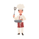 پیش‌نمایش فایل child-chef-prepares-a-delicious-meal-10085363 از پک پسر سرآشپز کوچک