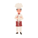 پیش‌نمایش فایل confident-young-kid-chef-with-crossed-arms-10085330 از پک پسر سرآشپز کوچک