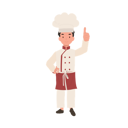 پیش‌نمایش فایل happy-kid-chef-giving-approval-sign-10085339 از پک پسر سرآشپز کوچک