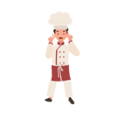 پیش‌نمایش فایل joyful-cute-kid-chef-child-cooking-10085366 از پک پسر سرآشپز کوچک