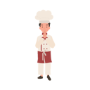 پیش‌نمایش فایل young-kid-chef-introducing-himself-with-sawasdee-greeting-10085334 از پک پسر سرآشپز کوچک