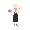 پیش‌نمایش فایل adorable-child-chef-in-chef-hat-doing-ok-hand-sign-10085189 از پک پسر سرآشپز کوچک