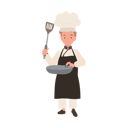 پیش‌نمایش فایل child-chef-prepares-a-delicious-meal-10085226 از پک پسر سرآشپز کوچک