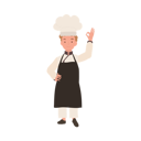 پیش‌نمایش فایل happy-chef-doing-ok-hand-sign-10085204 از پک پسر سرآشپز کوچک