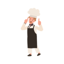 پیش‌نمایش فایل kid-chef-with-thumbs-up-gesture-10085203 از پک پسر سرآشپز کوچک