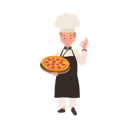 پیش‌نمایش فایل young-chef-showing-ok-sign-10085207 از پک پسر سرآشپز کوچک