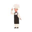 پیش‌نمایش فایل young-culinary-mentor-in-chef-hat-10085208 از پک پسر سرآشپز کوچک