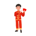 پیش‌نمایش فایل boy-in-chinese-traditional-dress-holding-red-envelope-10250155 از پک پسر با لباس سنتی چینی