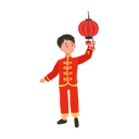 پیش‌نمایش فایل boy-in-chinese-traditional-dress-holding-red-lantern-10250129 از پک پسر با لباس سنتی چینی