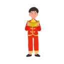 پیش‌نمایش فایل boy-in-chinese-traditional-dress-holding-sweet-basket-10250133 از پک پسر با لباس سنتی چینی
