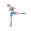 پیش‌نمایش فایل girl-boxer-10396775 از پک بوکس زن