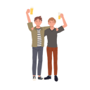 پیش‌نمایش فایل celebrate-friendship-10396835 از پک نوشیدن آبجو