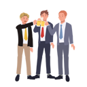 پیش‌نمایش فایل professional-men-celebrating-success-with-beer-10396824 از پک نوشیدن آبجو