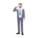 پیش‌نمایش فایل professional-arab-businessman-with-magnifying-glass-10628104 از پک مرد عرب کسب‌وکار