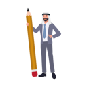 پیش‌نمایش فایل professional-arab-entrepreneur-in-suit-with-large-pencil-10628083 از پک مرد عرب کسب‌وکار
