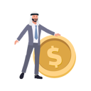 پیش‌نمایش فایل wealth-and-success-with-professional-arab-man-in-suit-near-big-golden-coin-10628060 از پک مرد عرب کسب‌وکار