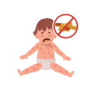 پیش‌نمایش فایل baby-food-allergy-from-peanut-10751697 از پک حساسیت غذایی در نوزاد